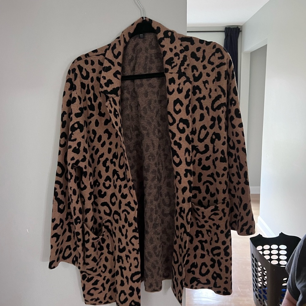Leopard sweater form JCrew
